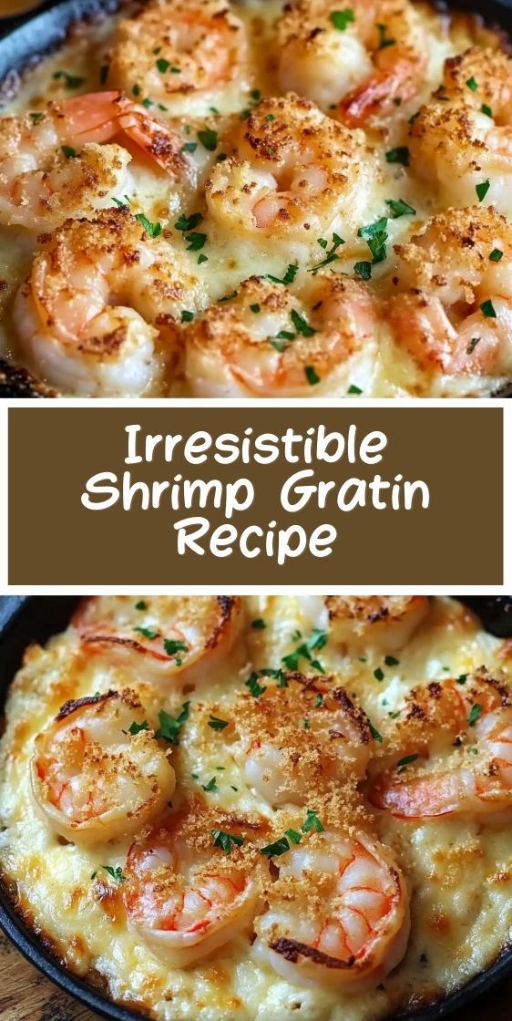 Irresistible Shrimp Gratin